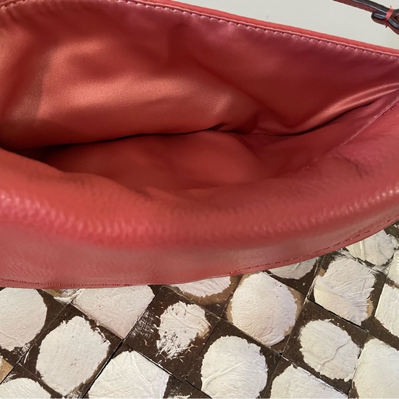 Coach Park Leather Large Flap Wristlet Semi Shoulder Bag - Picture 6 of 7